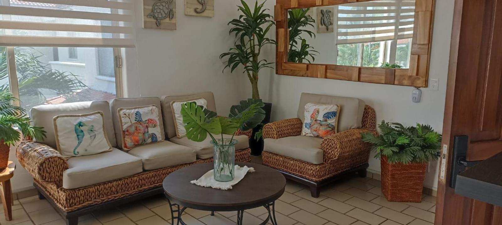 Hermoso Apartamento En Manzanillo Con Alberca Y Cancha De Tenis, Ideal Para Relajarse Y Disfrutar De Una Escapada Tranquila En El Paraiso Tropical 外观 照片
